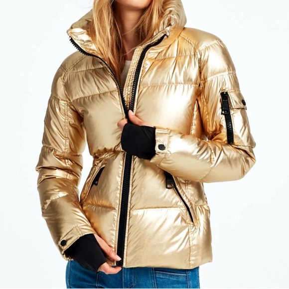 SAM. Jackets & Blazers - SAM Freestyle Water Resistant Down Puffer Coat NWT